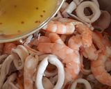 イカと海老、野菜のマリネ作り方6写真