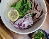 フォースープの素で牛肉のフォー作り方5写真