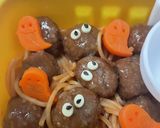 ハロウィン風☆お弁当作り方3写真