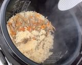 【大崎市】大豆入り鶏ごぼうごはん【給食】作り方5写真