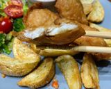 米粉でフィッシュ＆チップス作り方15写真