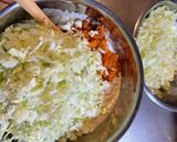 米粉でふんわりお好み焼き作り方3写真