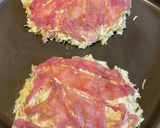 米粉でふんわりお好み焼き作り方5写真