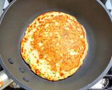 コンビニのオニギリを混ぜたお好み焼き作り方8写真