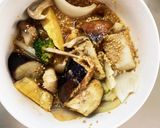 根菜茄子簡単梅ポン酢炒味温野菜サラダ作り方16写真