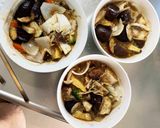 根菜茄子簡単梅ポン酢炒味温野菜サラダ作り方17写真