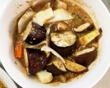 根菜茄子簡単梅ポン酢炒味温野菜サラダ作り方18写真
