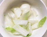 レンジ肉無豆腐きな粉ケチャ醤油味野菜炒め作り方6写真