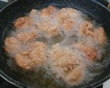米粉で作る♪唐揚げマウンテン作り方3写真