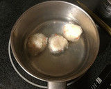 アサリとエビ団子（つみれ）の簡単味噌汁作り方3写真