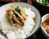 ご飯ススム!わさび なめ茸作り方6写真