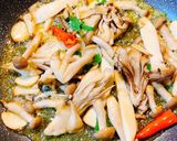 キノコのペペロンチーノ作り方5写真