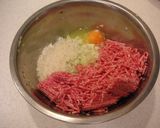 ♪発見♪　白菜ハンバーグ作り方3写真