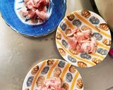 きな粉簡単梅ソース味豚こま大根青椒肉絲風作り方2写真