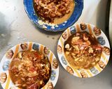 きな粉簡単梅ソース味豚こま大根青椒肉絲風作り方4写真