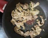 焼きチーズと豚の味噌汁作り方4写真