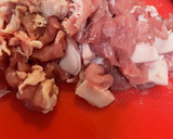 米粉活用　レンコンと豚かき揚げ作り方2写真