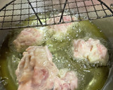 米粉活用　レンコンと豚かき揚げ作り方5写真