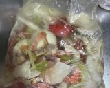 基本の野菜出汁(ブロード)作り方1写真