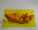 子供がハマる★かぼちゃのツナマヨ和え作り方1写真