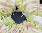 鶏むね肉、白菜、大根のミルフィーユ鍋作り方5写真
