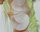 鶏むね肉、白菜、大根のミルフィーユ鍋作り方3写真