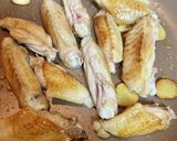 鶏手羽中と大根*里芋の煮物作り方10写真