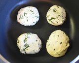 春菊とくるみ入りあんこのお焼き作り方7写真
