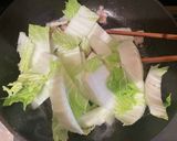 餡たっぷり!白菜と豚肉の中華丼作り方3写真