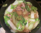 餡たっぷり！白菜と豚肉の中華丼作り方7写真