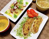 ささみの粒マスタードマヨ焼き作り方7写真
