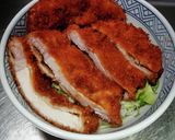 ハイブリッドかつ丼x❨(@≧↺≦@)❩w作り方9写真