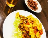 冬野菜たっぷりタコライス作り方8写真