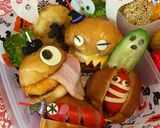 ハロウィンに☆モンスターバーガー弁当作り方5写真