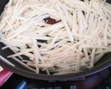 大根の皮きんぴら作り方2写真