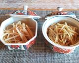 大根の皮きんぴら作り方4写真