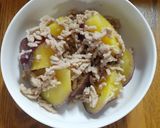 煮るだけ☆さつまいもと豚ひき肉の塩砂糖煮作り方6写真