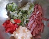 明太サラダスパゲッティ作り方3写真