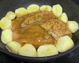 今夜の夕飯🧡鶏胸肉のカレーオレンジソテー作り方3写真