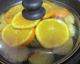 今夜の夕飯🧡鶏胸肉のカレーオレンジソテー作り方5写真