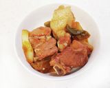 すき焼きめんつゆ☆炊飯器豚角煮作り方5写真