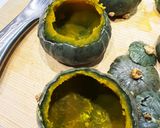 ミニかぼちゃカップでチーズ焼き作り方1写真
