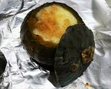 ミニかぼちゃカップでチーズ焼き作り方5写真