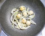 シーフードミックスと里芋のクリームパスタ作り方3写真