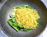 シーフードミックスと里芋のクリームパスタ作り方5写真