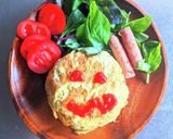 ハロウィンオムライス作り方8写真