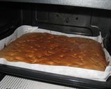キャラメル風味のチョコケーキ･バー作り方15写真