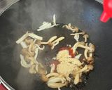 空心菜とイカのピリ辛炒め作り方2写真