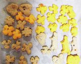 ハロウィンクッキー、かぼちゃ＆マロン作り方5写真