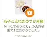 茄子と玉ねぎのつけ素麺作り方6写真